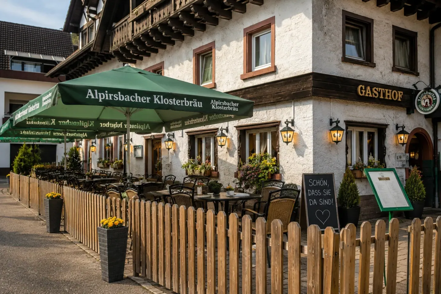 Biergarten / Terrasse
