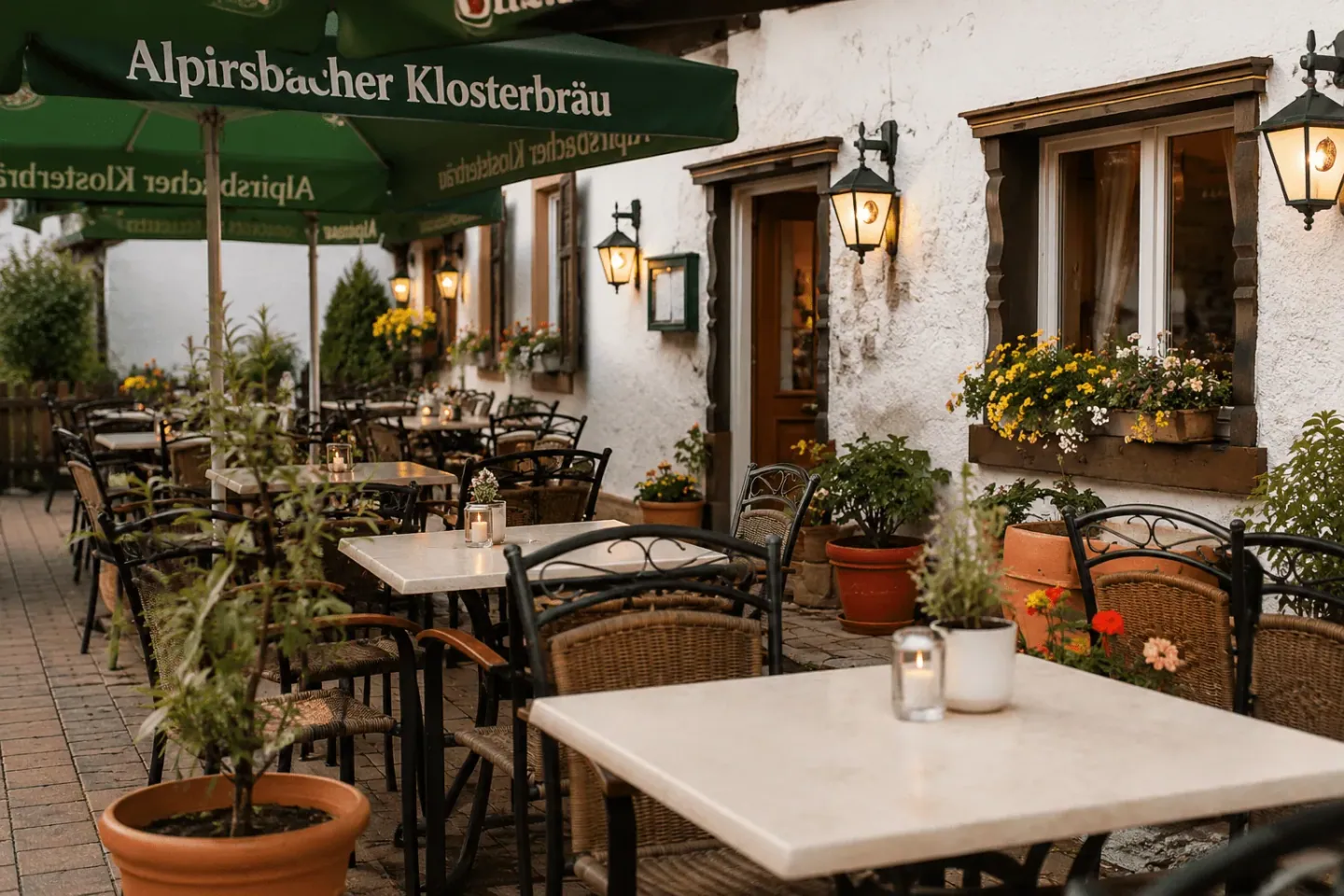 Biergarten / Terrasse