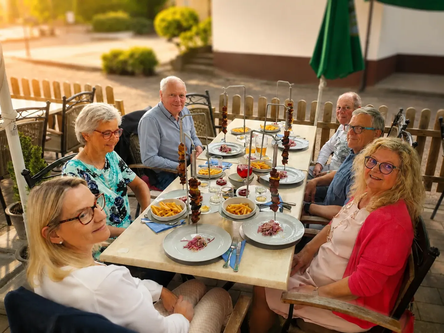Biergarten / Terrasse